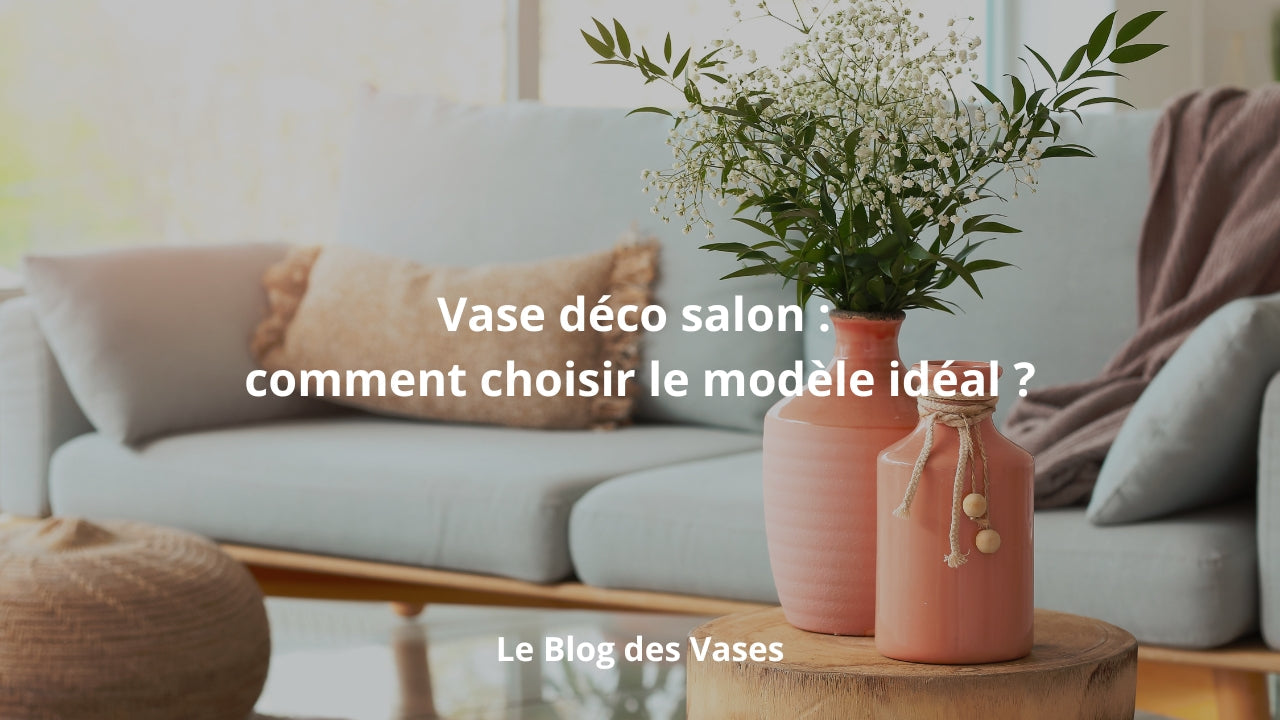 Vase déco salon
