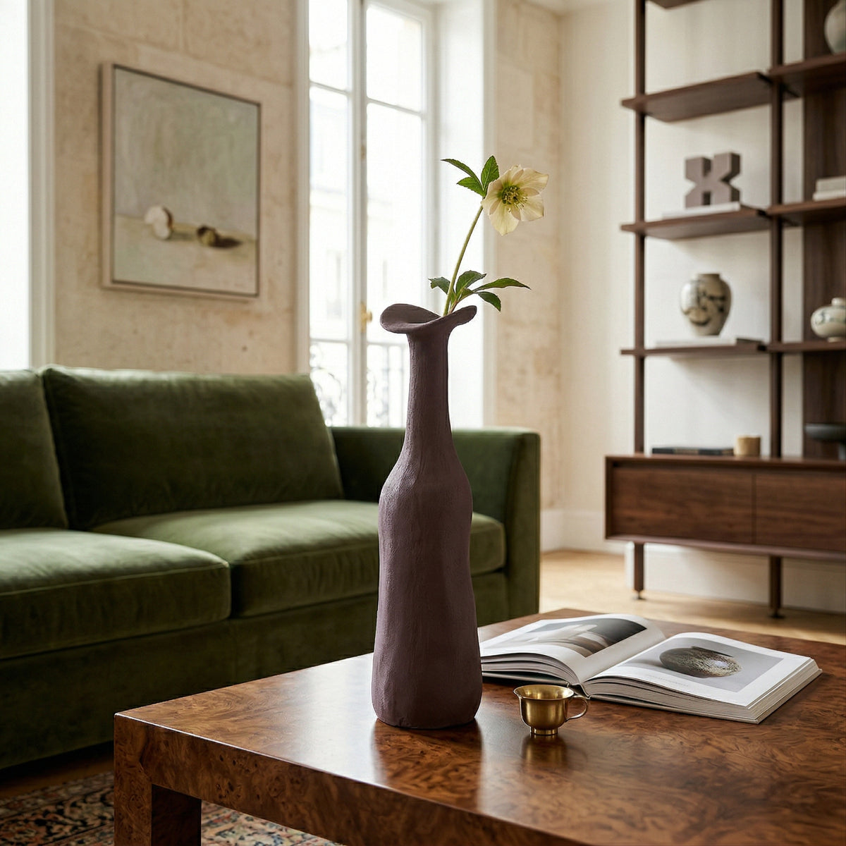 Vase nordique de décoration de luxe en céramique