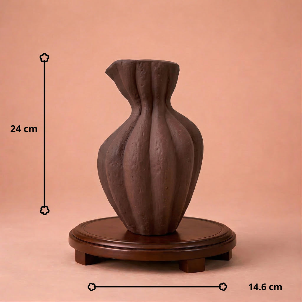 Vase Wabi-Sabi en céramique