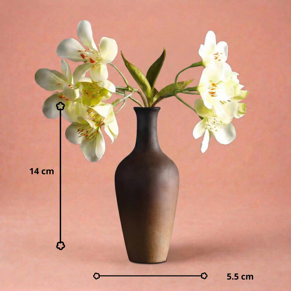 Petit vase décoratif rétro chinois
