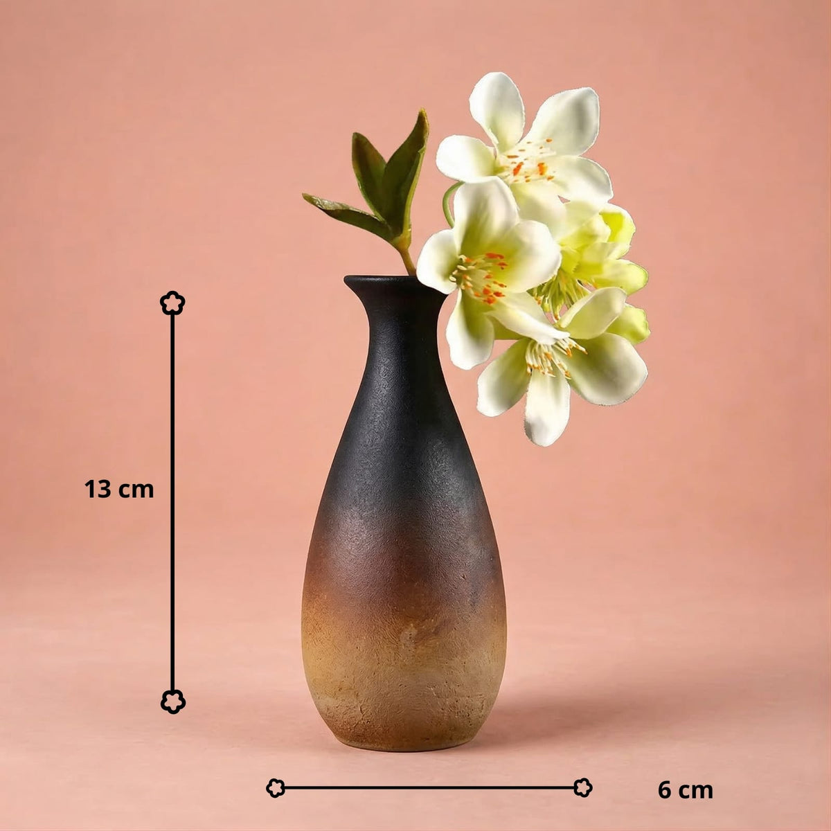 Petit vase décoratif rétro chinois