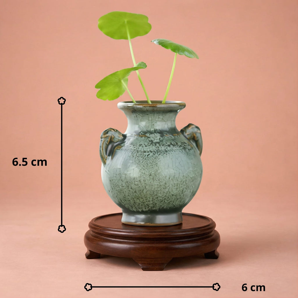 Petit vase décoratif style chinois