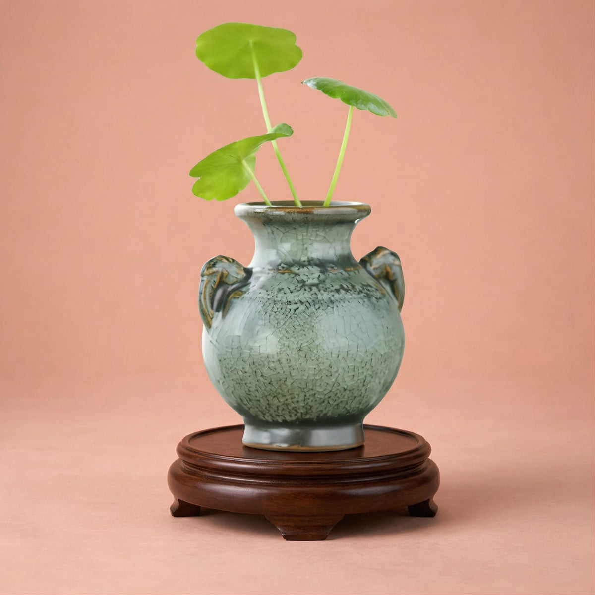Petit vase décoratif style chinois