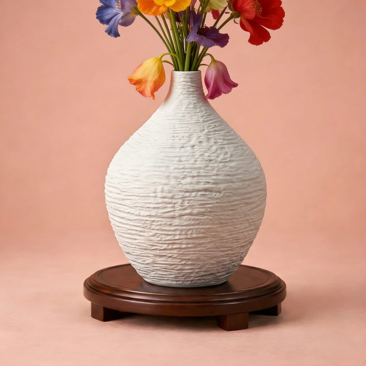 Vase art déco en céramique | Design nordique élégant
