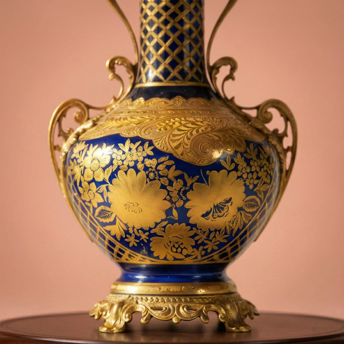 Vase chinois décoratif de luxe design haut de gamme