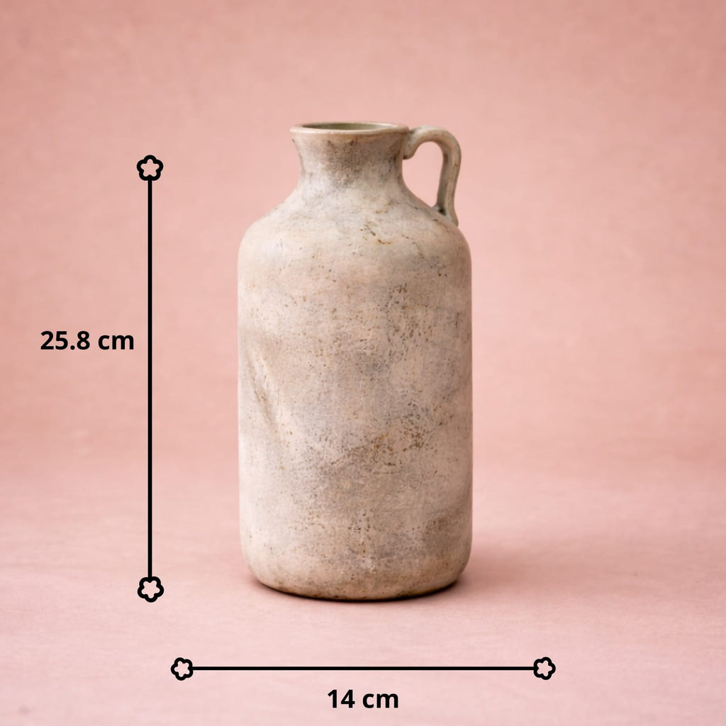 Vase en céramique artisanale vintage | Décoration naturelle