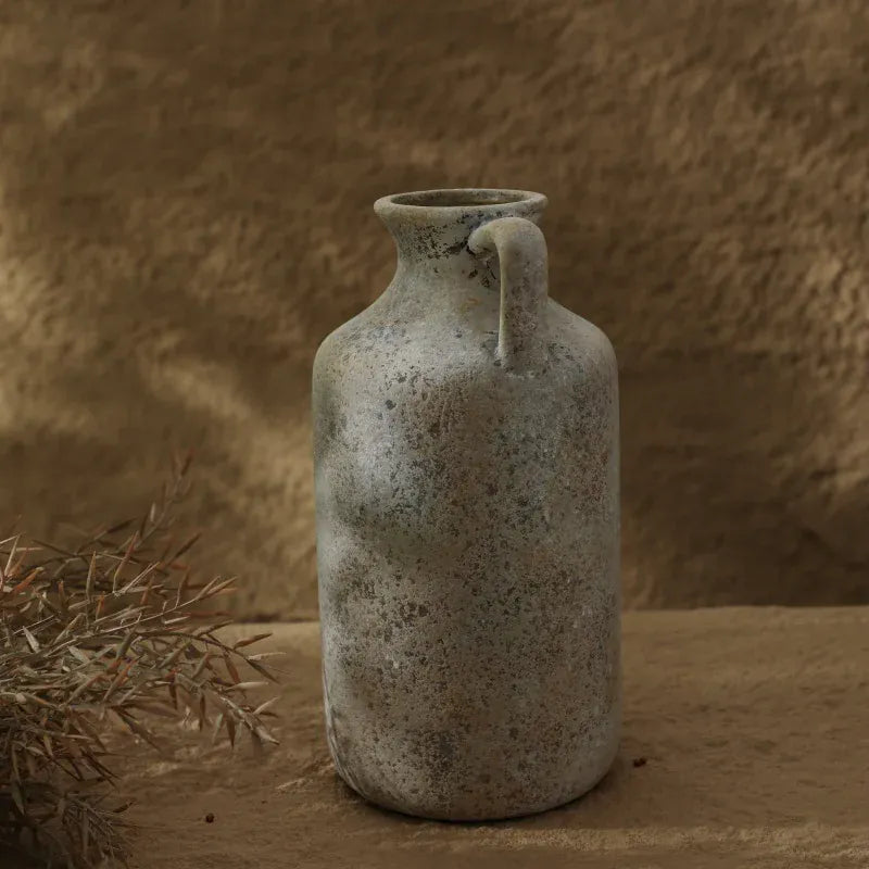 Vase en céramique artisanale vintage | Décoration naturelle