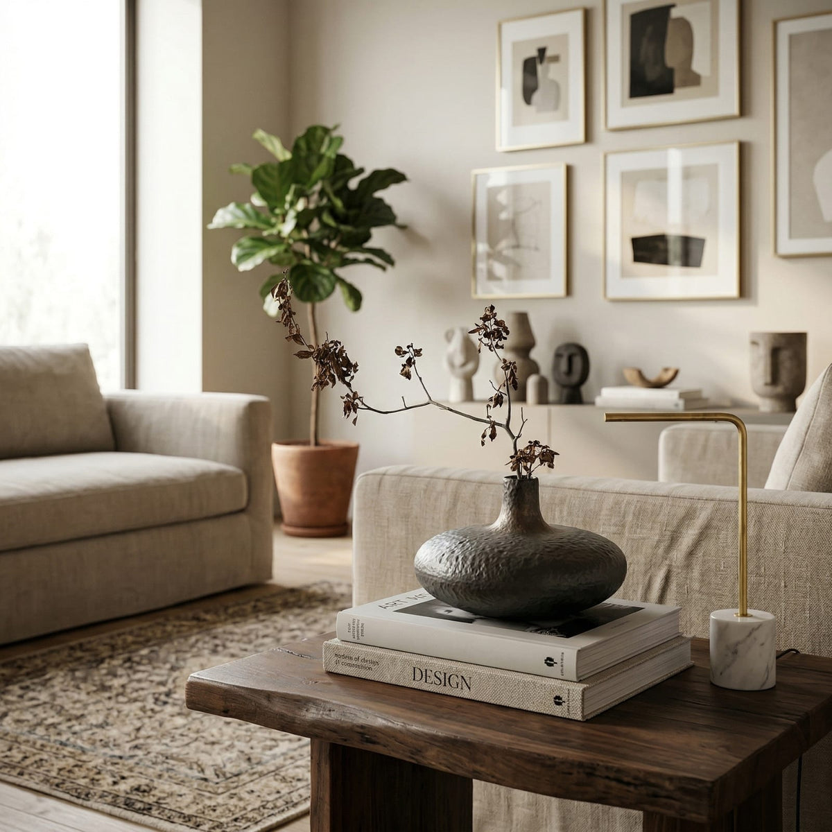 Vase en céramique de décoration – style chinois rétro