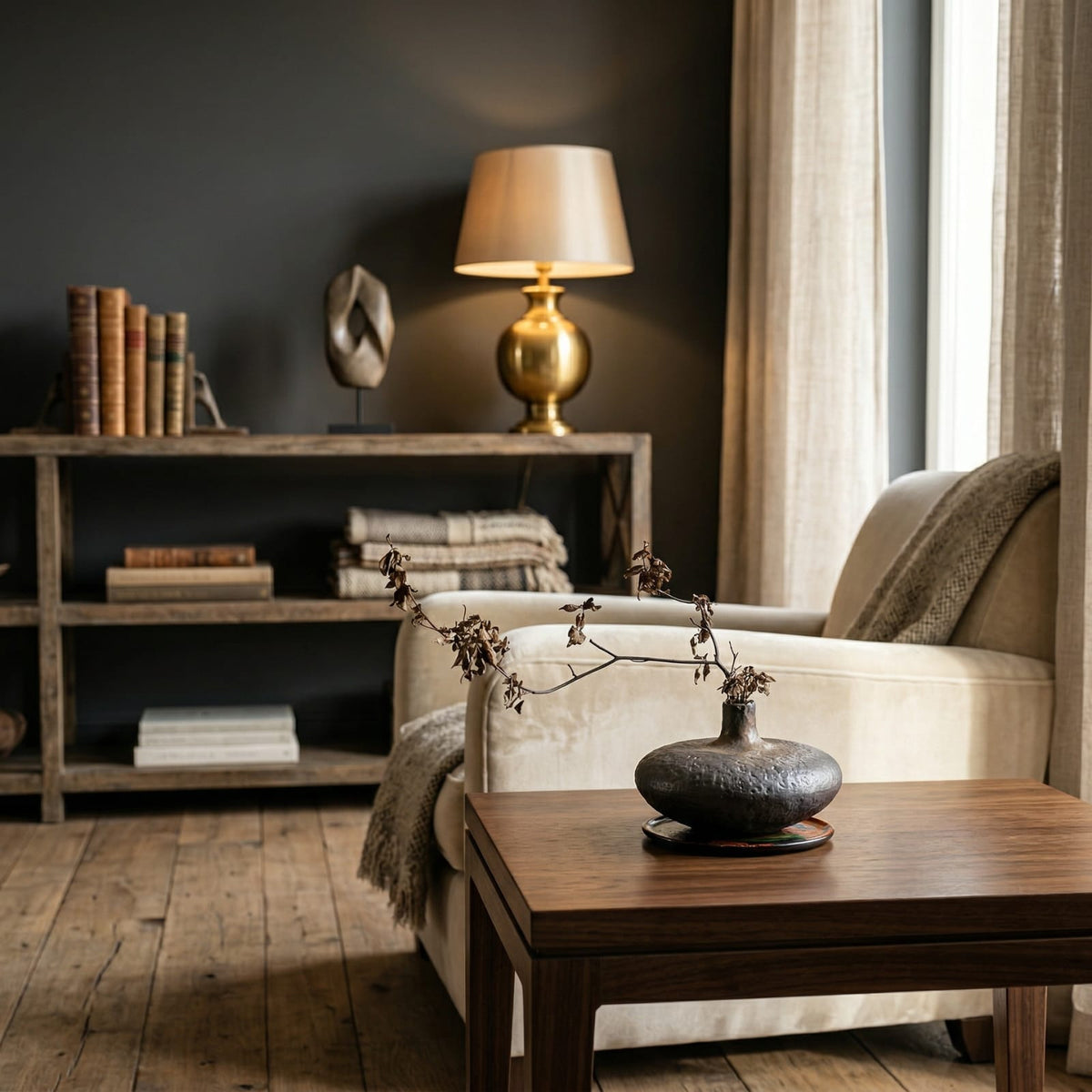 Vase en céramique de décoration – style chinois rétro