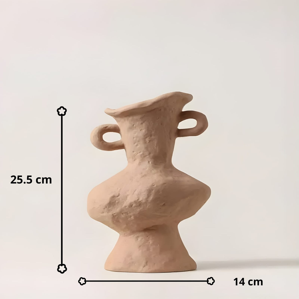 Vase esthétique style nordique en céramique