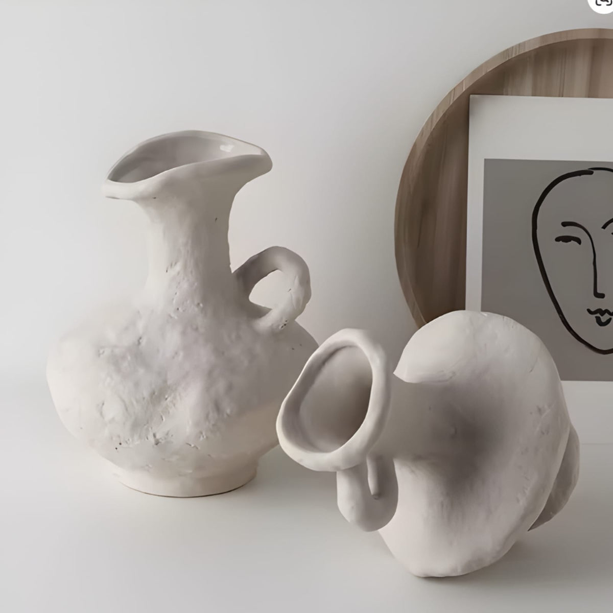Vase esthétique style nordique en céramique