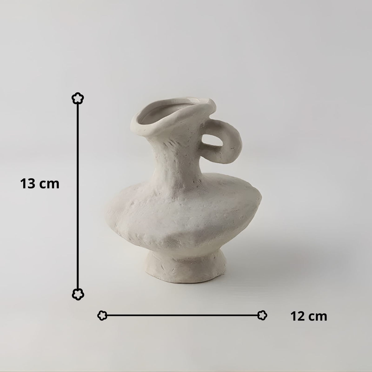 Vase esthétique style nordique en céramique