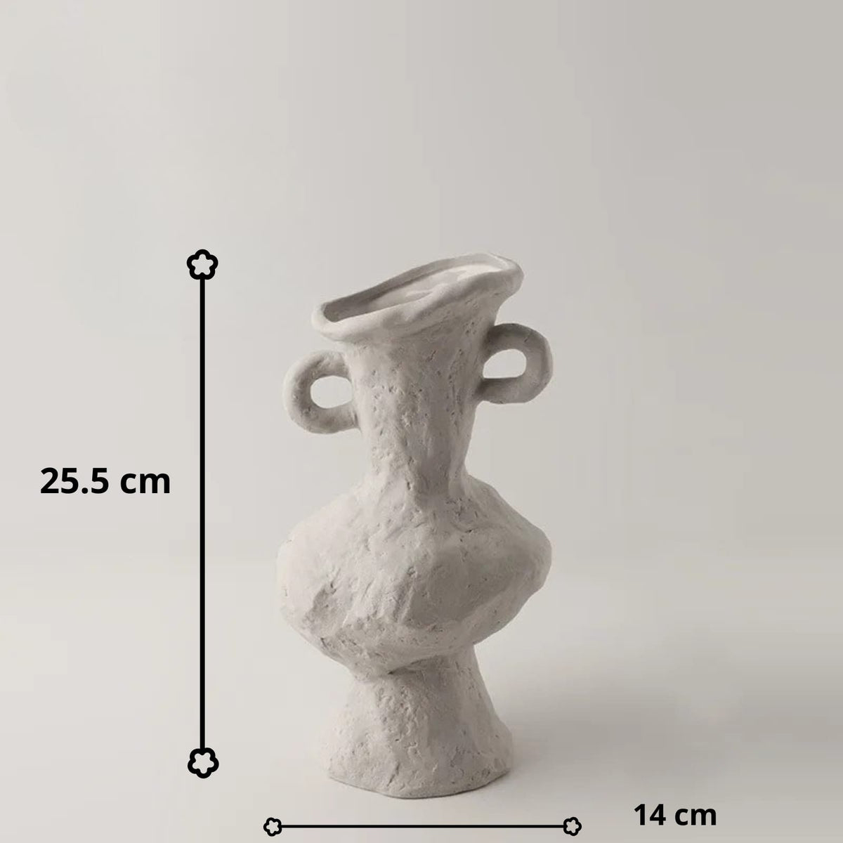 Vase esthétique style nordique en céramique