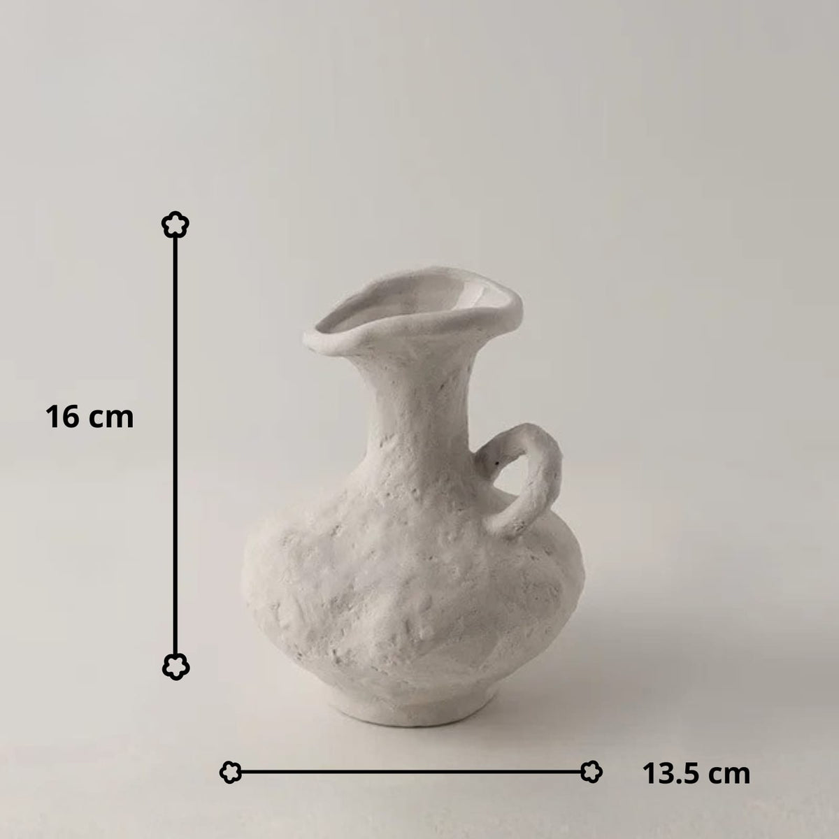 Vase esthétique style nordique en céramique