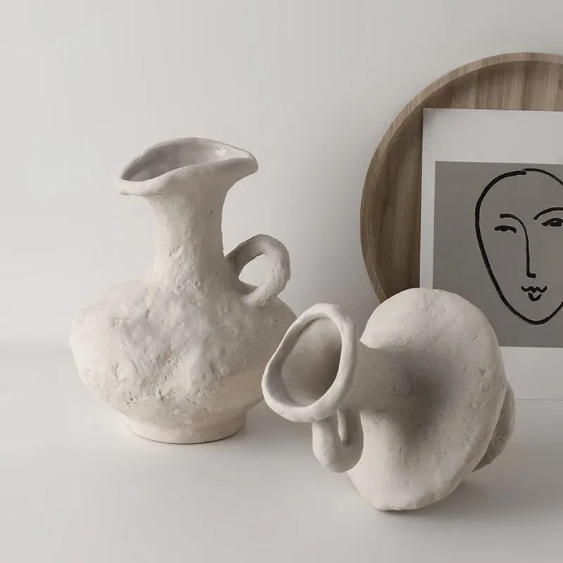 Vase esthétique style nordique en céramique