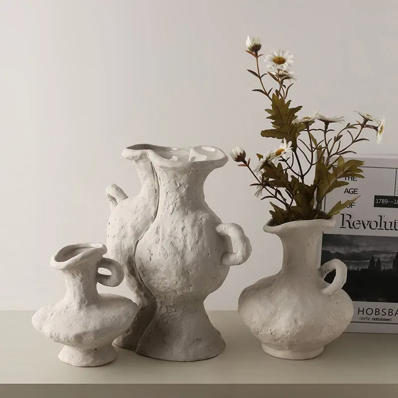 Vase esthétique style nordique en céramique