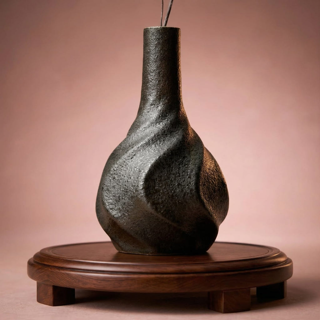 Vase japonais original en terre cuite