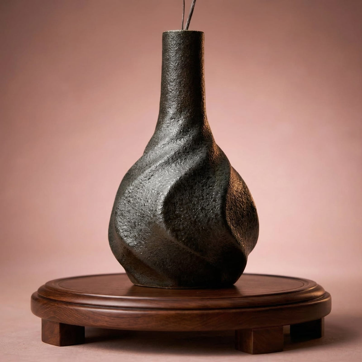 Vase japonais original en terre cuite