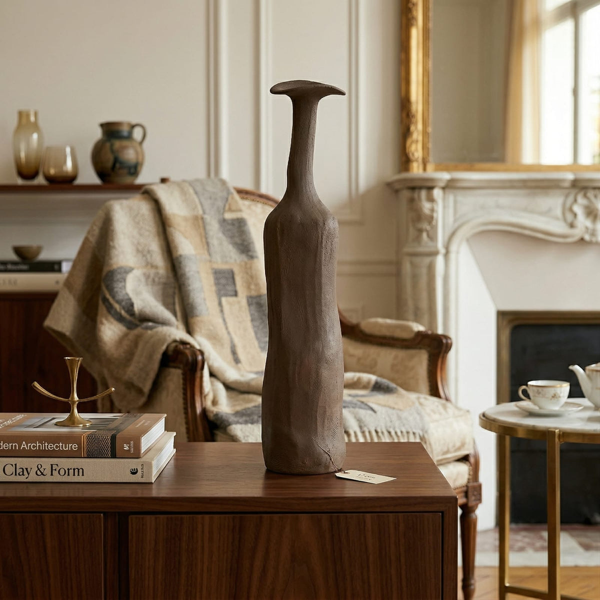Vase nordique de décoration de luxe en céramique