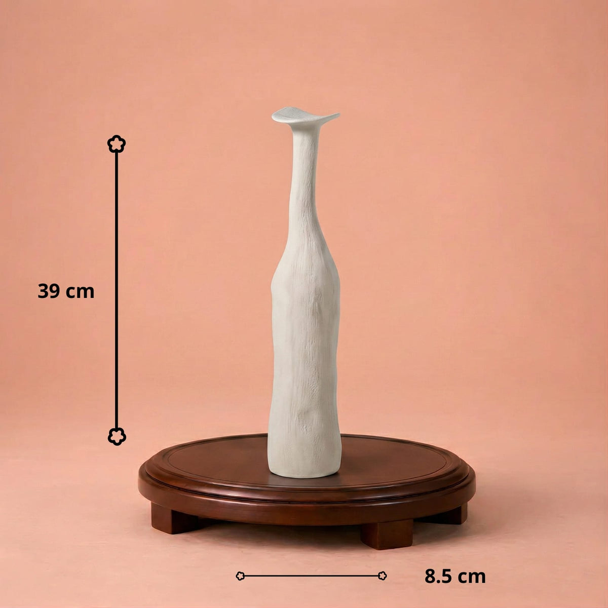 Vase nordique de décoration de luxe en céramique