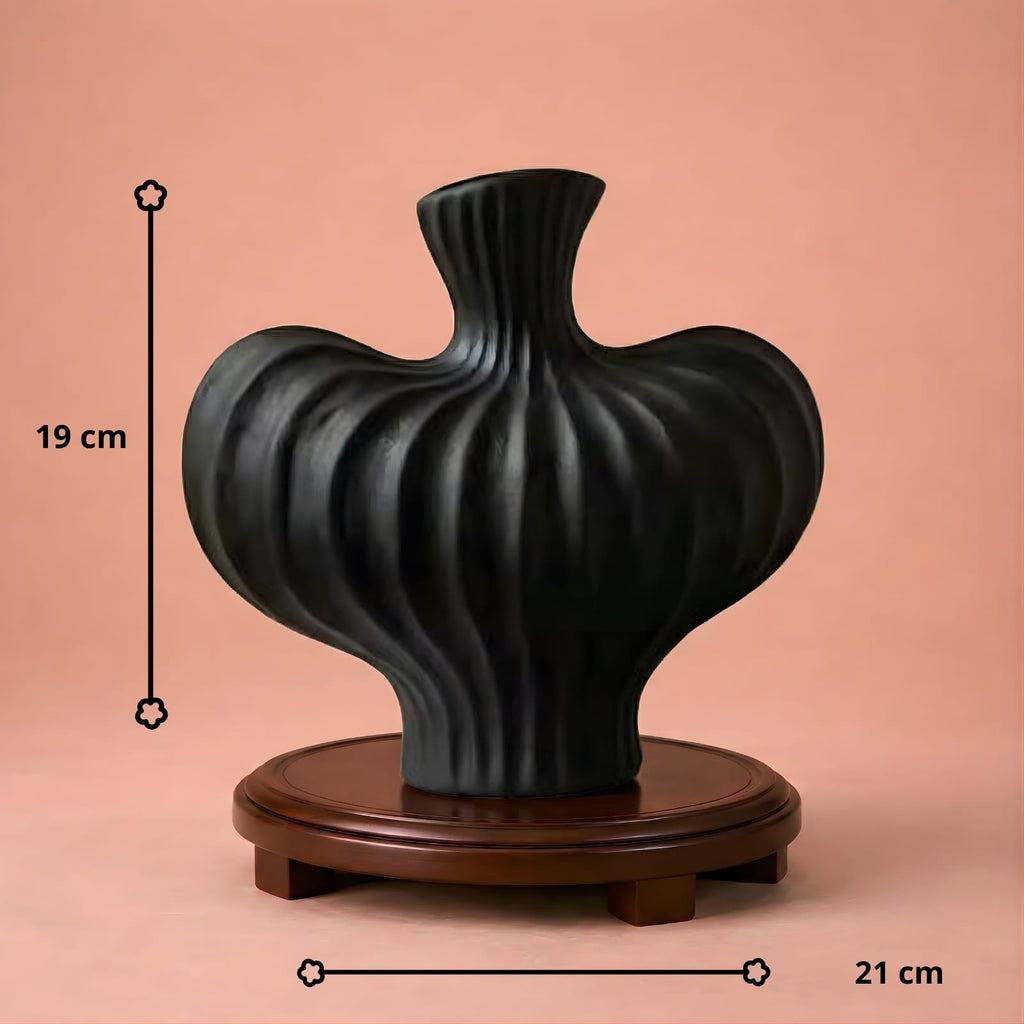 Vase nordique de qualité en plastique