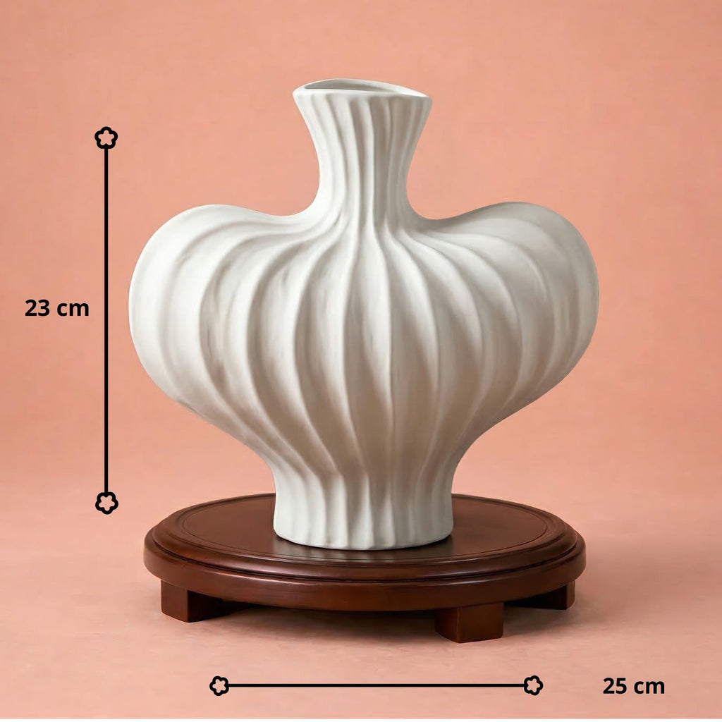 Vase nordique de qualité en plastique