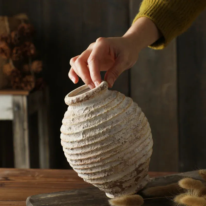 Vase rustique en céramique