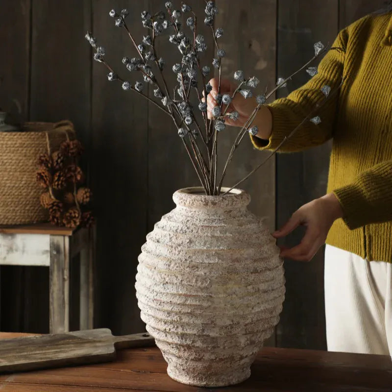 Vase rustique en céramique