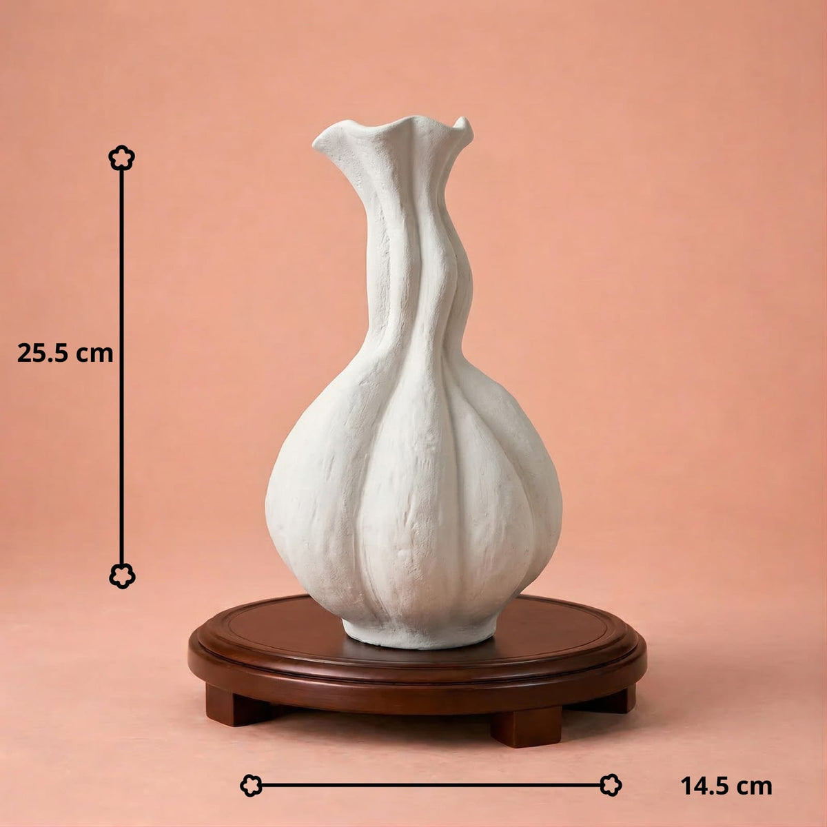 Vase Wabi-Sabi en céramique