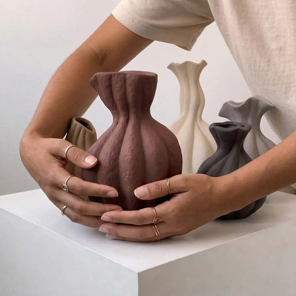 Vase Wabi-Sabi en céramique